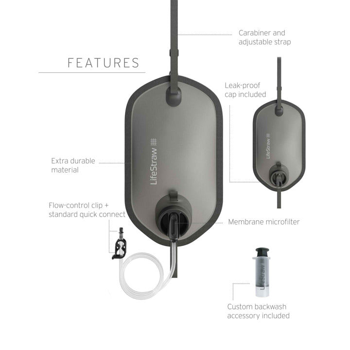 Lifestraw Peak Gravity 8 liter
