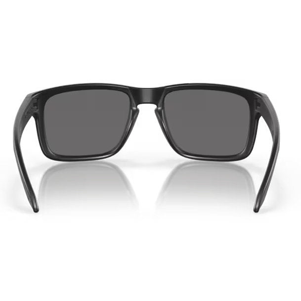 Oakley holbrook matte black red iridium best sale