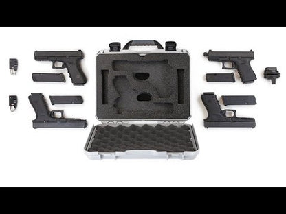 Nanuk 910 2 opp Glock Pistol Case