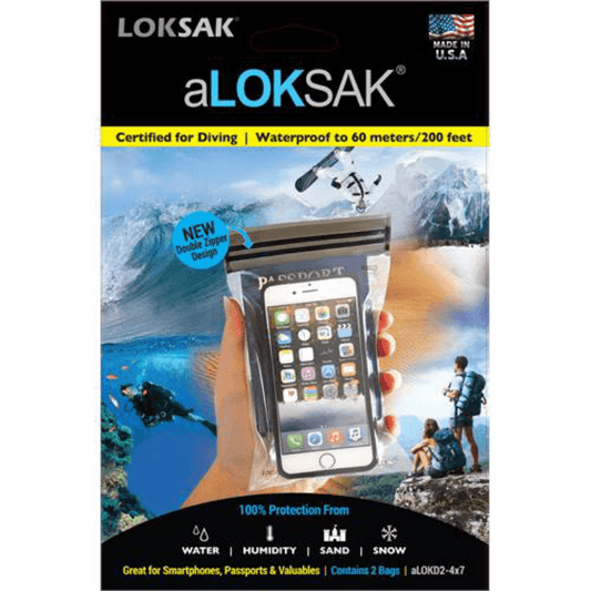 aLOKSAK Vattentätt Smartphone Fodral X-Large (Dry bags) från aLOKSAK. | TacNGear - Utrustning för polis och militär och outdoor.