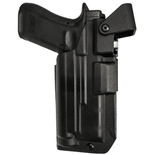Comp-Tac CT2-H Level II Holster with Hood Glock 17 Gen5 + Olight PL2 (Hölster) från Comp-Tac. | TacNGear - Utrustning för polis och militär och outdoor.