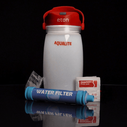 Eton Aqualite Solar Powered Lantern & Basic Emergency Kit (Övrigt) från Eton. | TacNGear - Utrustning för polis och militär och outdoor.