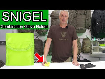 Snigel Dual function glove holder -09 HighVis Yellow