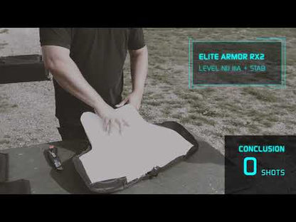 Chaleco Elite Armor RX2 EA-TEX resistente a balas y puñaladas