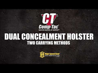 Comp-Tac Dual Concealment Holster Glock 19/23/32 Gen1-4