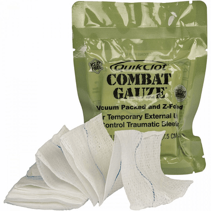 Quikclot Combat Gauze (Sår & Skador) från Quikclot. | TacNGear - Utrustning för polis och militär och outdoor.