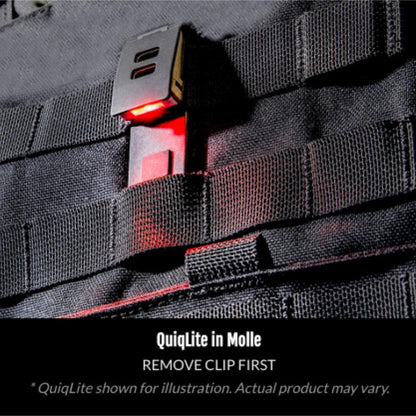 QuiqLiteX UV/White LED - Rechargeable (Handsfree ficklampor) från QuiqLite. | TacNGear - Utrustning för polis och militär och outdoor.
