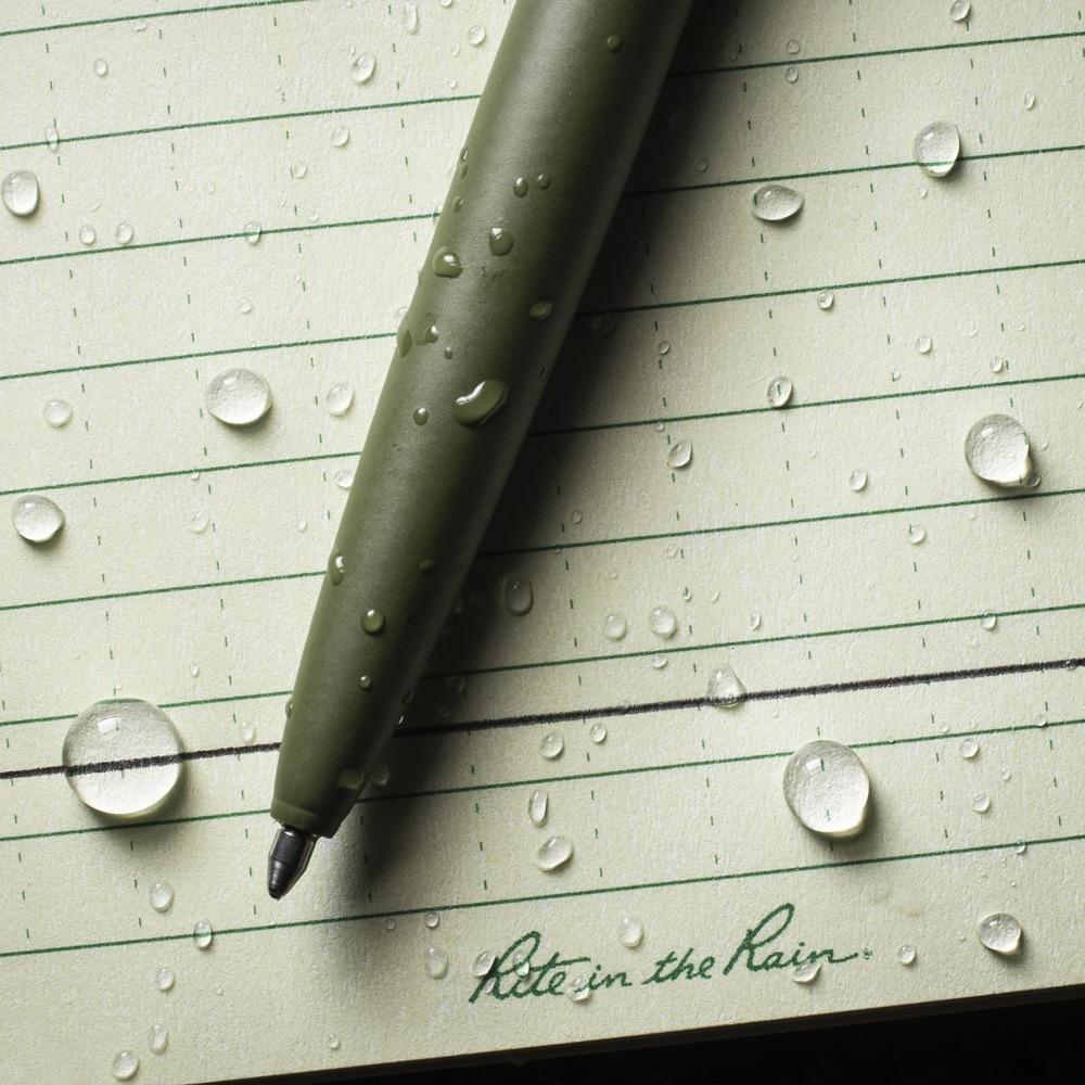 Rite In The Rain All-Wheather Metal Pen - Black ink (Pennor) från Rite in the Rain. | TacNGear - Utrustning för polis och militär och outdoor.