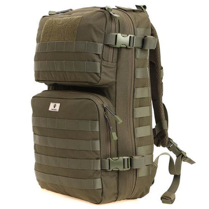 SnigelDesign Specialistryggsäck 30L -14 (Ryggsäckar) från SnigelDesign. Oliv | TacNGear - Utrustning för polis och militär och outdoor.