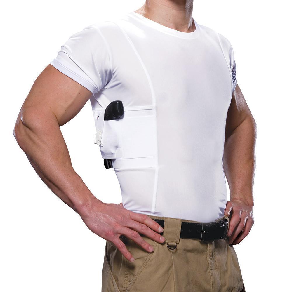 UnderTech Men's Concealed Carry Crew Neck Shirt (Bärsystem) från UnderTech Undercover. | TacNGear - Utrustning för polis och militär och outdoor.
