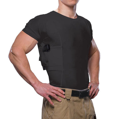 UnderTech Men's Concealed Carry Crew Neck Shirt (Bärsystem) från UnderTech Undercover. | TacNGear - Utrustning för polis och militär och outdoor.